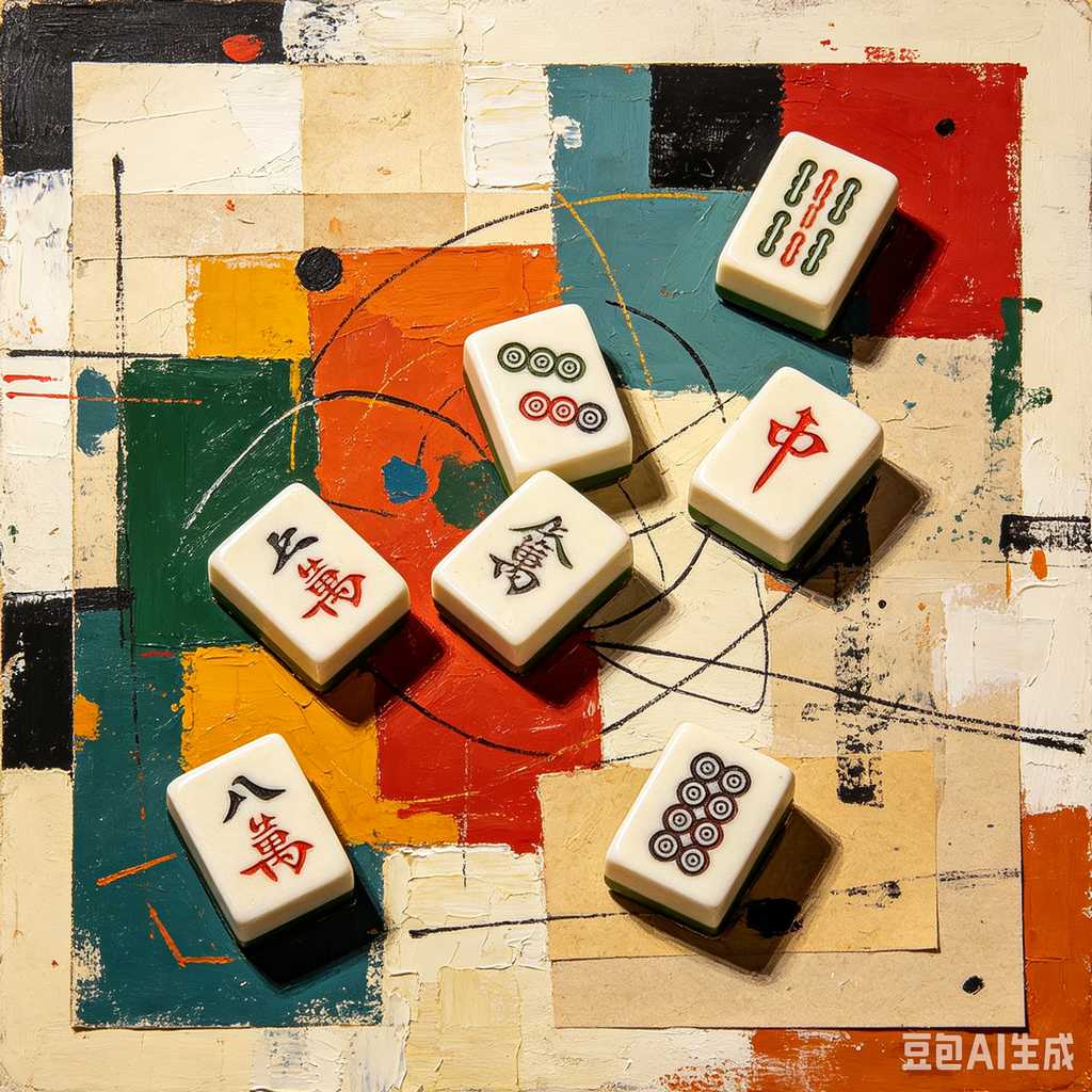 smooth print surface mahjong tiles