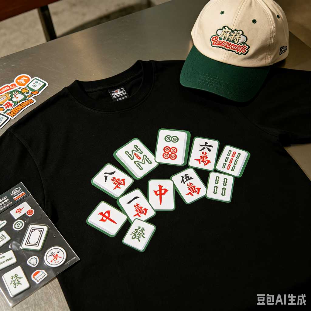 minimalist mahjong tiles