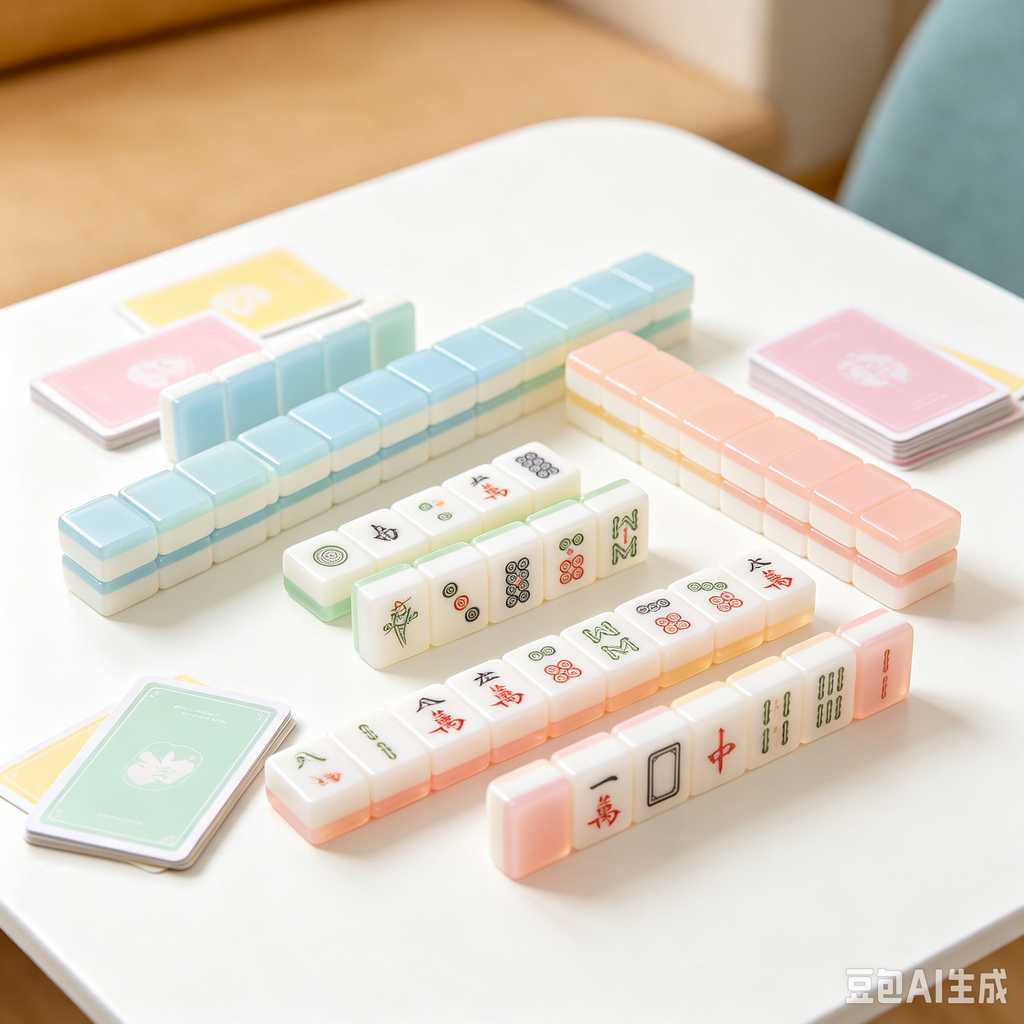 holiday present mahjong tiles
