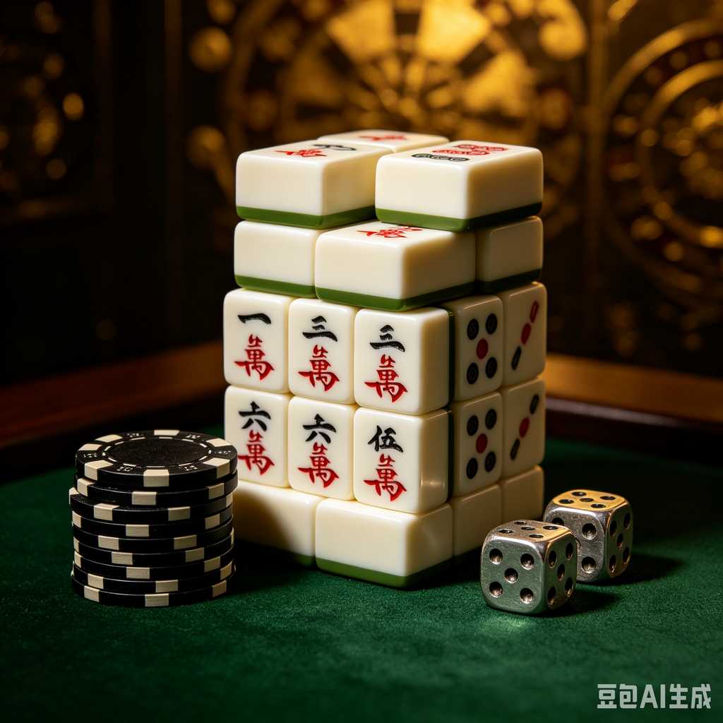 light mahjong set for easy carry